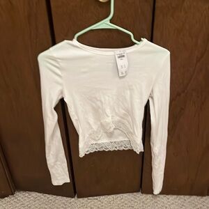 Hollister, size small, white